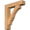 Ekena Millwork Balboa Block Smooth Bracket w/ Offset Brace, Western Red Cedar, 7 1/2"W x 34"D x 38"H BKT0806X34X38BOA05SWR - alternate 1